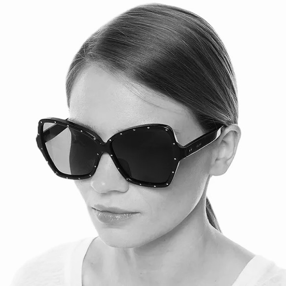 CELINE Red
Acetate Crystal Butterfly Sunglasses CL4066IS - Picture 3 of 7